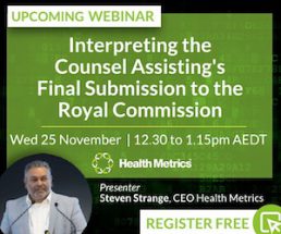 Free Webinar: Interpreting the Counsel Assisting’s Final Submission to the Royal Commission @ Online Webinar