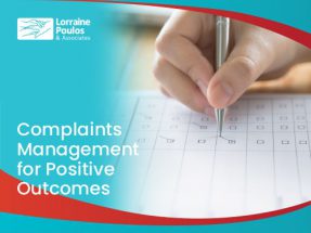 Complaints Management for Positive Outcomes @ Online