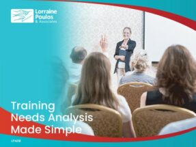 Training Needs Analysis Made Simple @ Online via Zoom